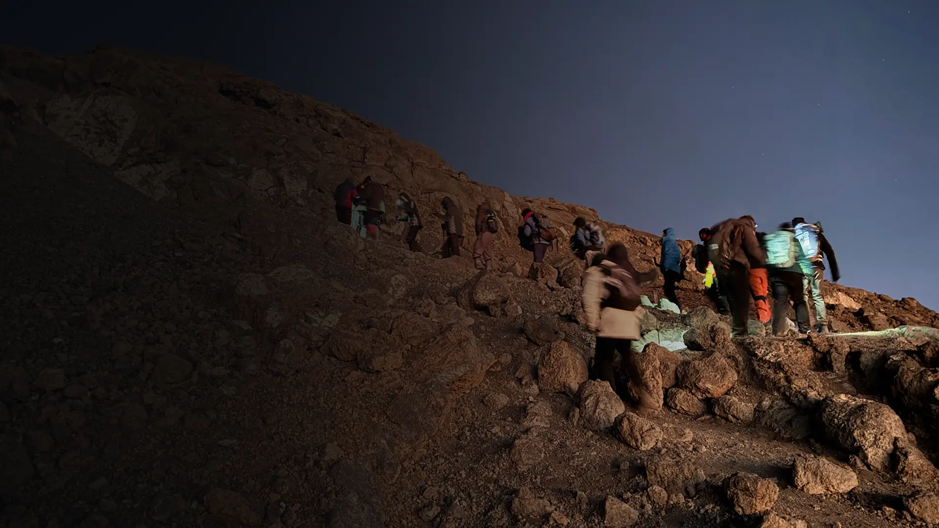 Climbing Kilimanjaro, Tanzania